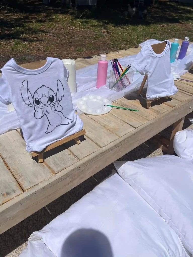 Crafty Onesie Painting Party for Your Baby Shower